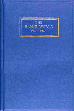 Bahá'í World 1926 - 1928