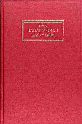 Bahá'í World 1928 - 1930