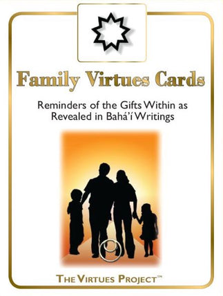 Family Virtue Cards <br>Bahá'í Edition