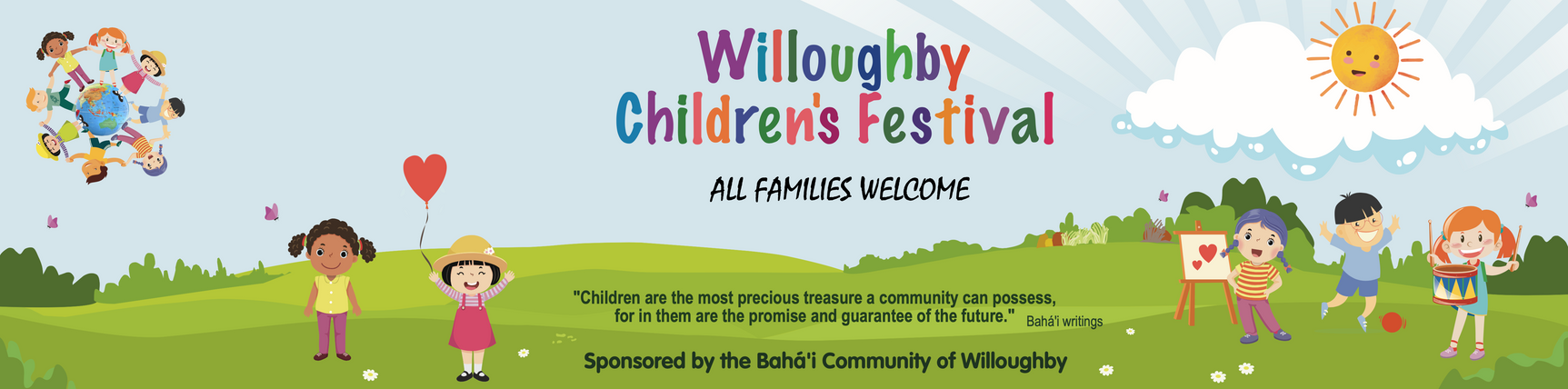 Banner for Children's Festival