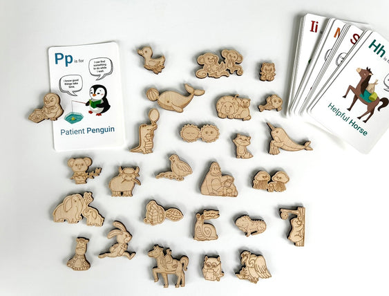 Animal Alphabet Play Pieces