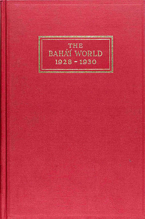 Bahá'í World 1928 - 1930