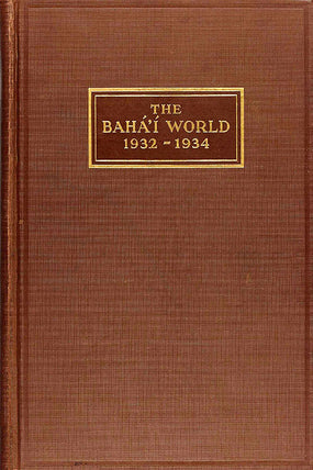 Bahá'í World 1932 - 1934