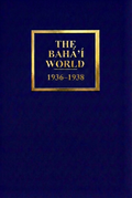 Bahá'í World 1936–1938