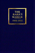 Bahá'í World 1950–1954