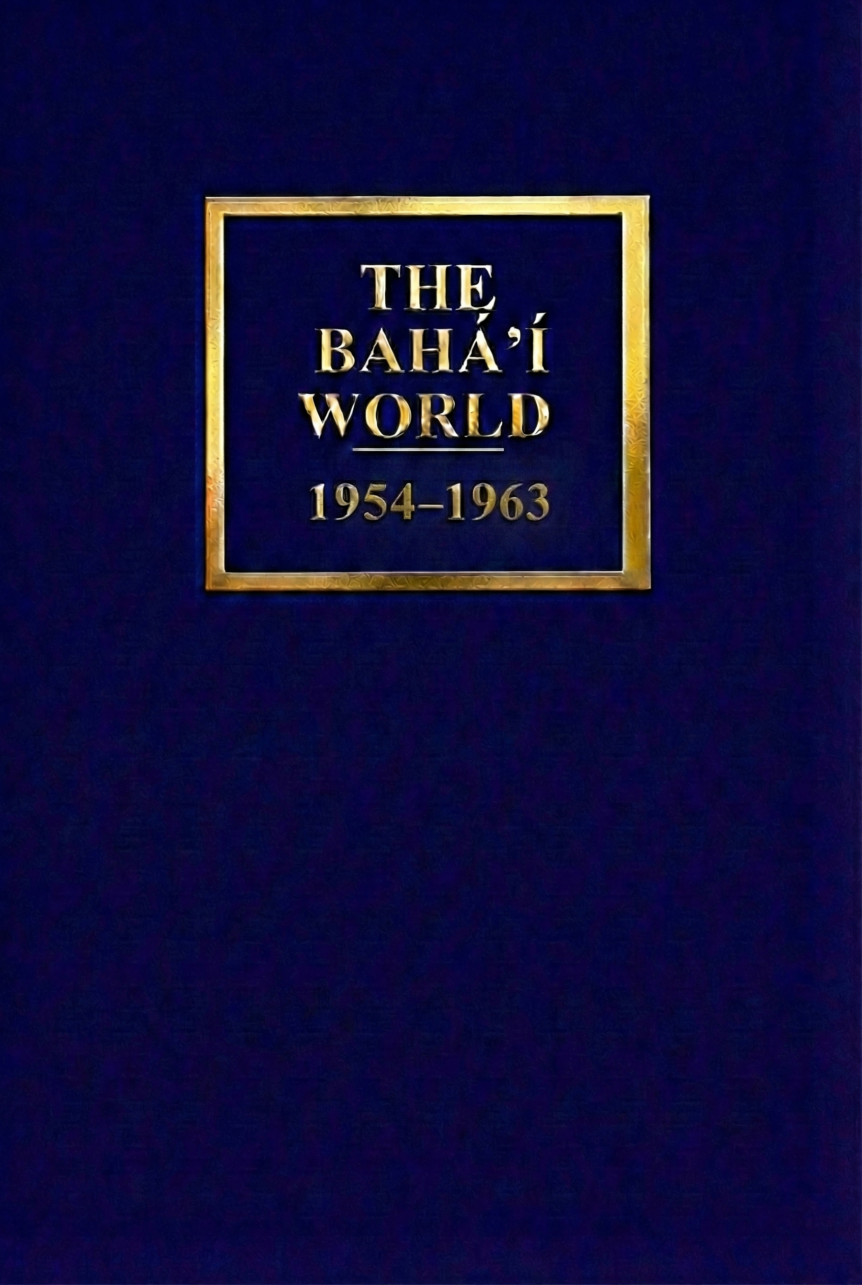 Bahá'í World 1954–1963