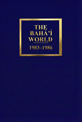 Bahá'í World 1983 - 1986