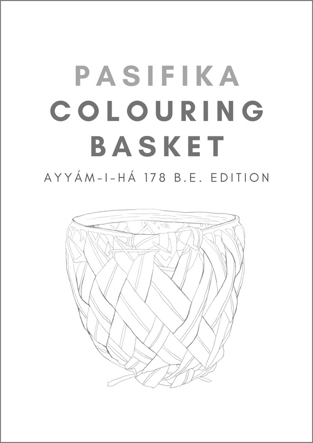 Pasifika Colouring Basket