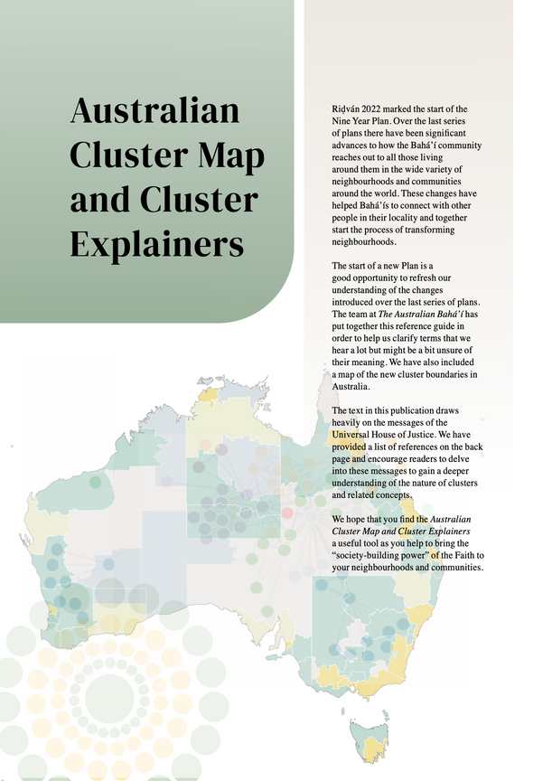 Australian Cluster Map and Cluster Explainers