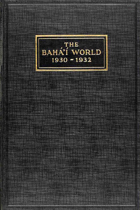 Bahá'í World 1930 - 1932